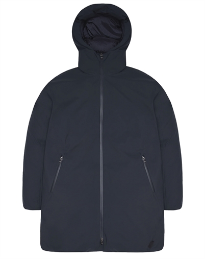 Rains - Sarna Long Puffer Jakke - Navy